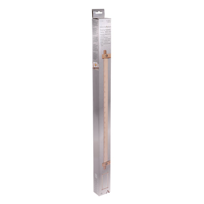 Beech wood rotating tapestry frame with fabric tape arms