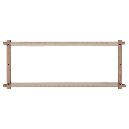 Beech wood rotating tapestry frame with fabric tape arms