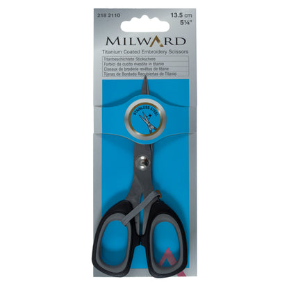 Milward sewing scissors with soft-grip handles