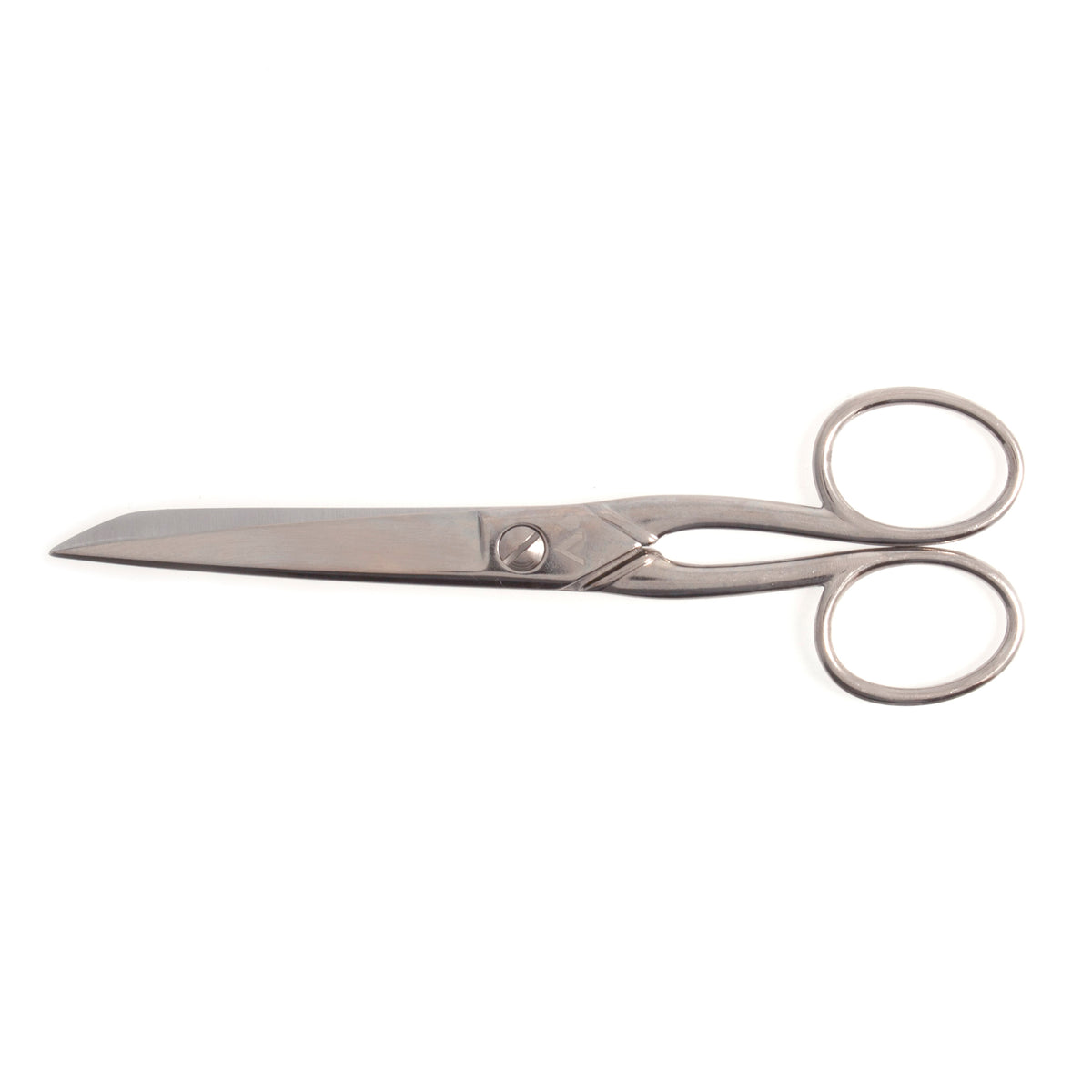 Milward all-steel sewing scissors with silver finish