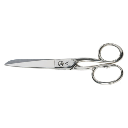 Milward all-steel dressmaking shears with silver finish