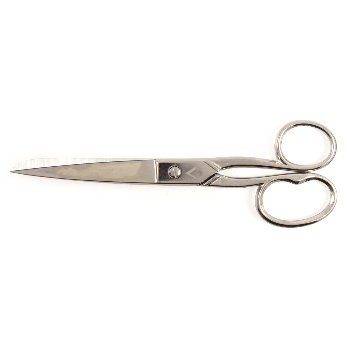 Milward all-steel dressmaking shears with silver finish