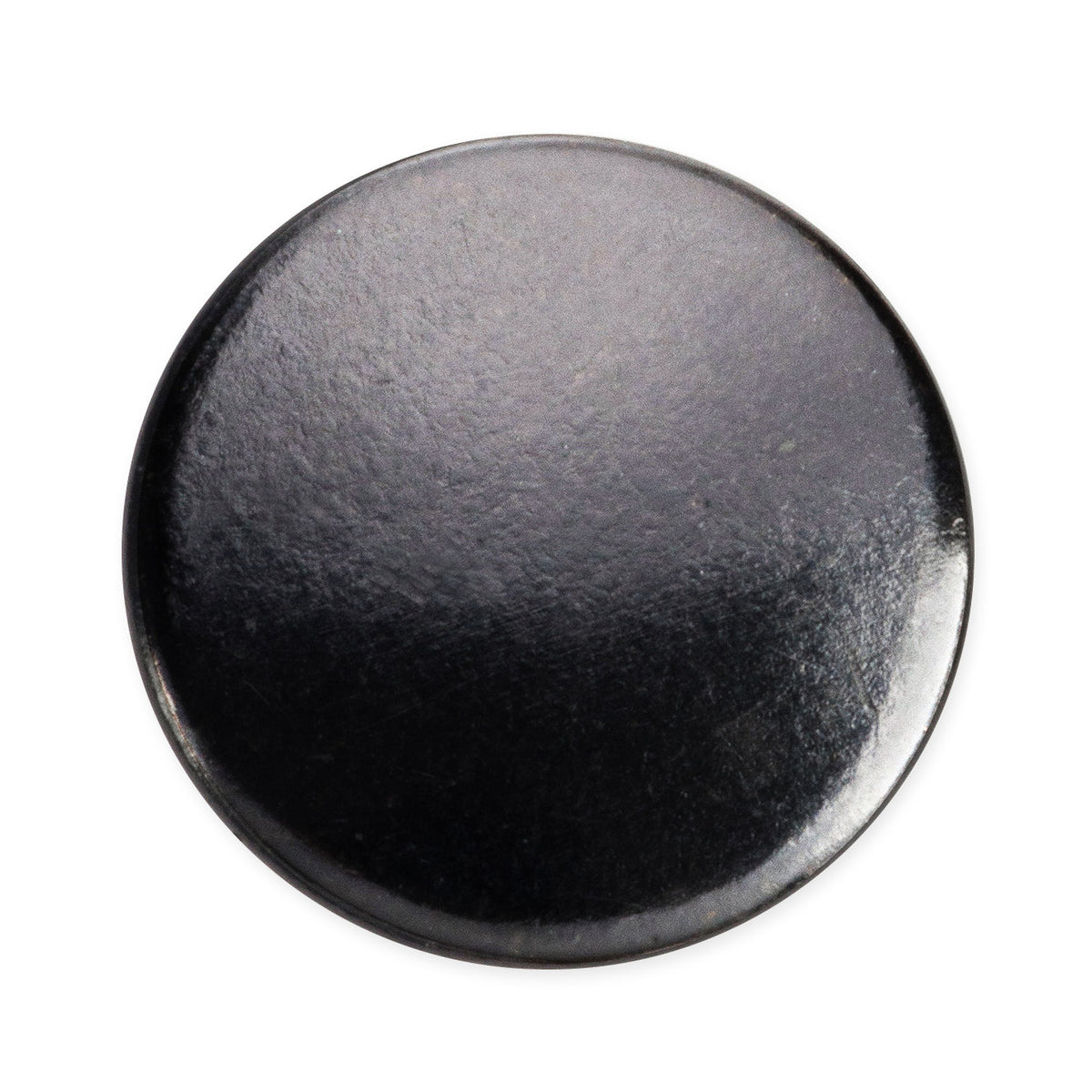 Milward 15mm black anorak press fasteners on a card with fixing tool