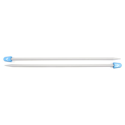 Pair of Milward 35cm single-ended plastic knitting pins, 7mm