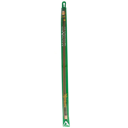 Pair of Milward 3mm bamboo single-ended knitting needles