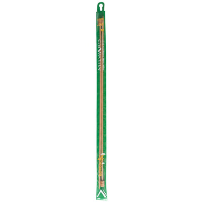 Pair of Milward 3.5mm bamboo single-ended knitting needles