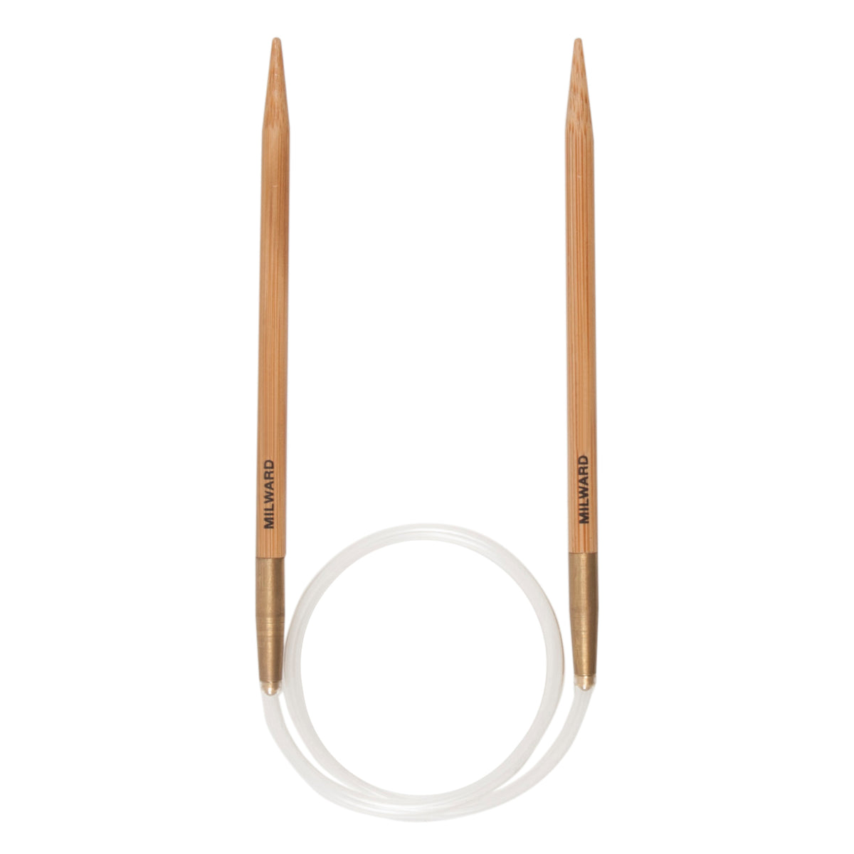 Milward bamboo fixed circular knitting needle, 40cm, 3mm