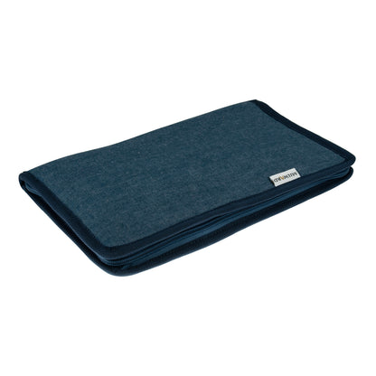 Milward denim zip-up interchangeable knitting needle case