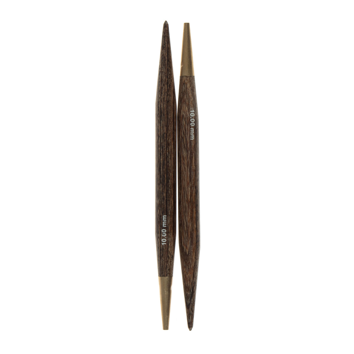Milward wooden interchangeable circular knitting needle tips, 14cm, 10mm