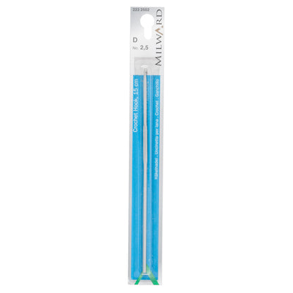 Milward grey 2.5mm crochet hook, 15cm long