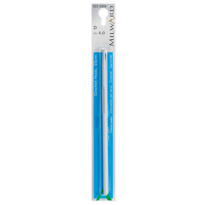 Milward grey 4mm crochet hook, 15cm long