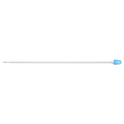 Milward grey 2mm Tunisian crochet hook, 30cm long with knob end