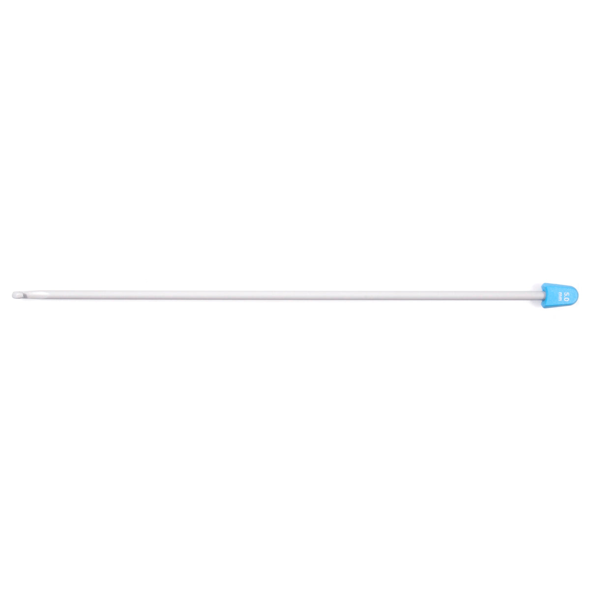 Milward grey 3.5mm Tunisian crochet hook, 30cm long with knob end