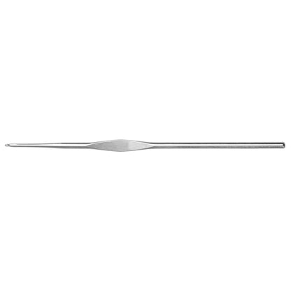 Milward 0.75mm steel crochet hook, 12cm long