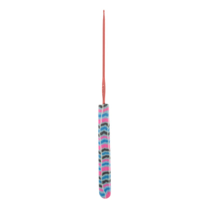 Milward 2.0mm crochet hook with patterned polymer clay handle