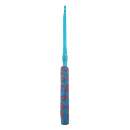 Milward 5.0mm crochet hook with patterned polymer clay handle