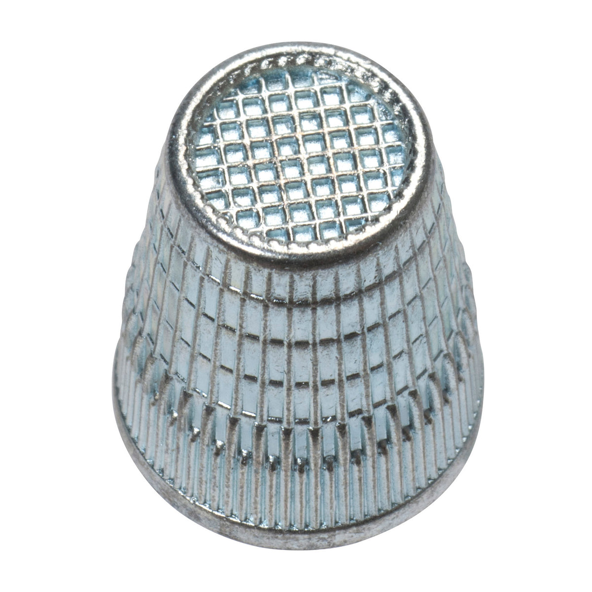 Metal sewing thimble in Milward packaging