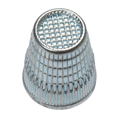Metal sewing thimble in Milward packaging