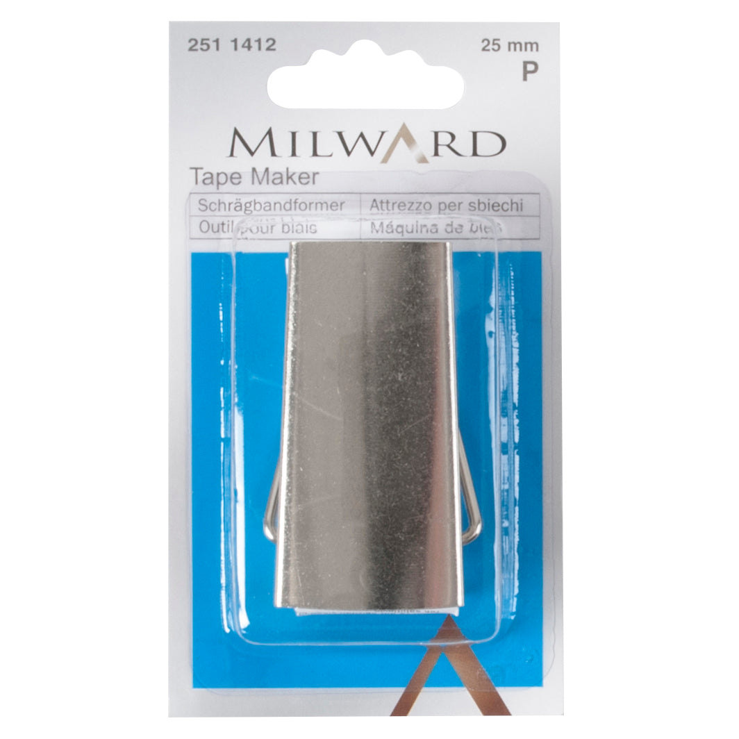 25mm bias tape maker in Milward packaging