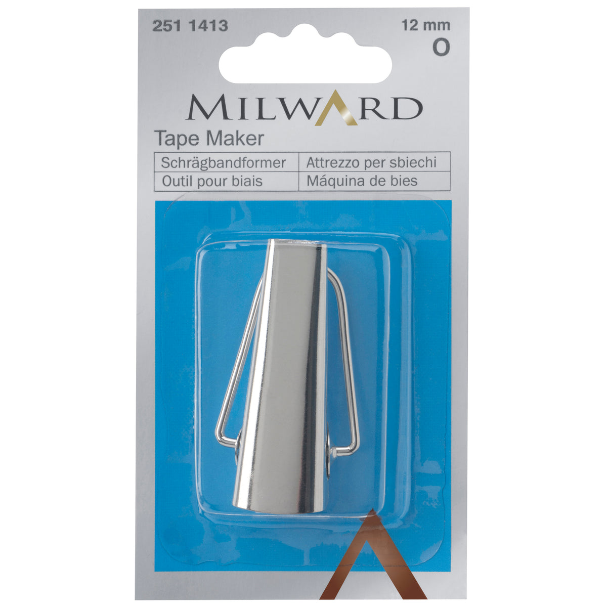 12mm bias tape maker in Milward packaging