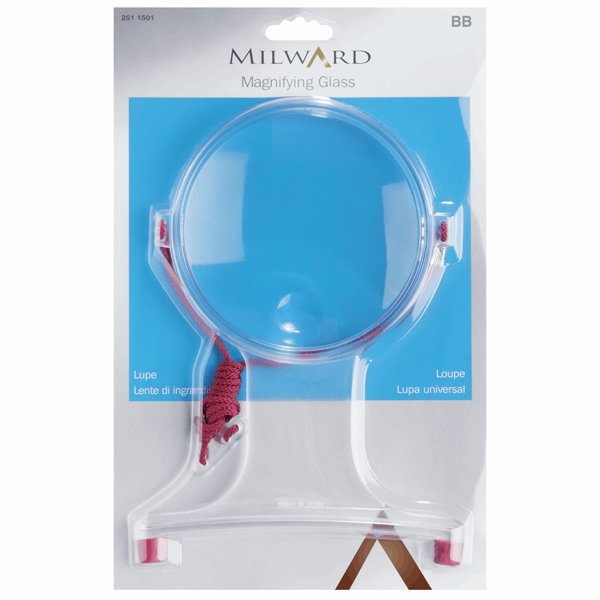 Milward Plastic Magnifying Glass
