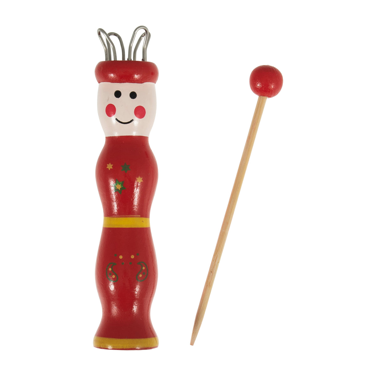 Knitting dolly French knitter with needle