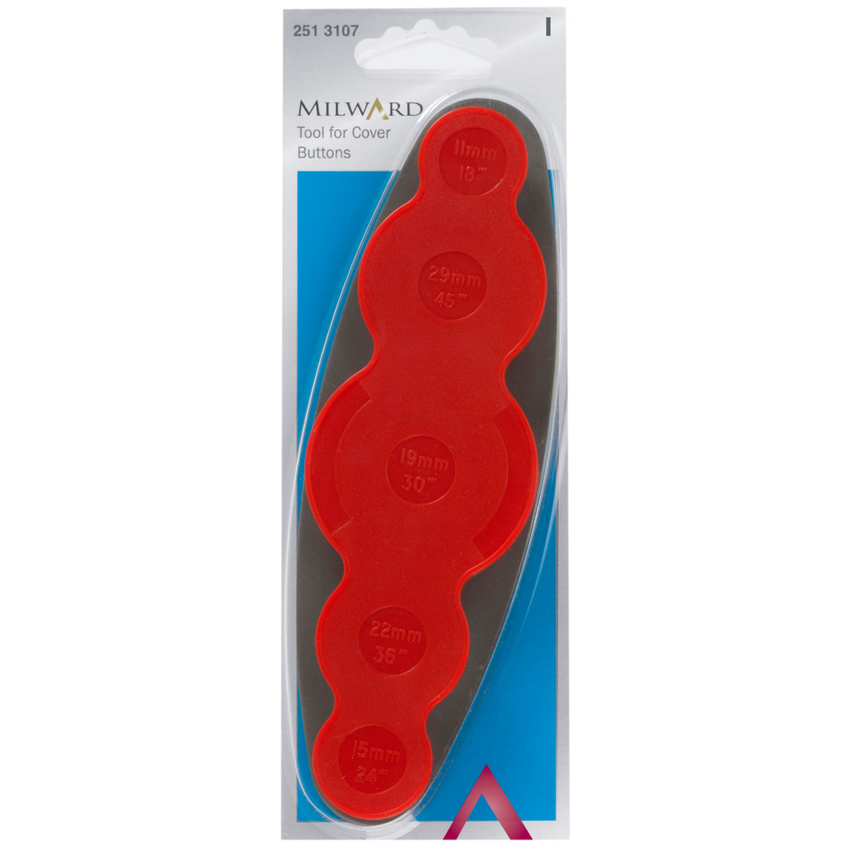 Plastic self-cover button making tool