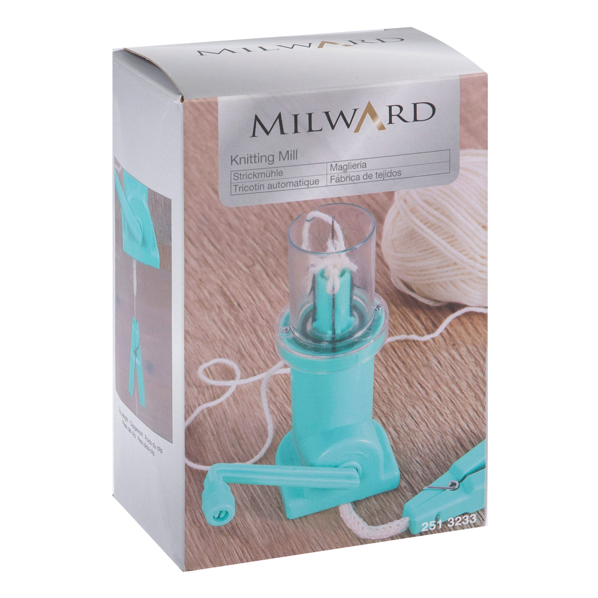 Milward hand crank knitting mill