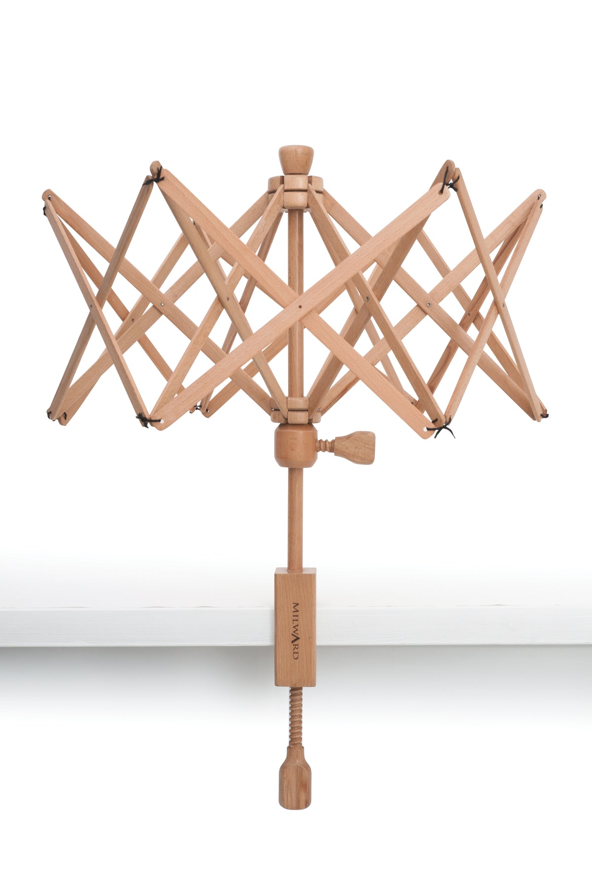 Milward beech wood umbrella swift with table clamp