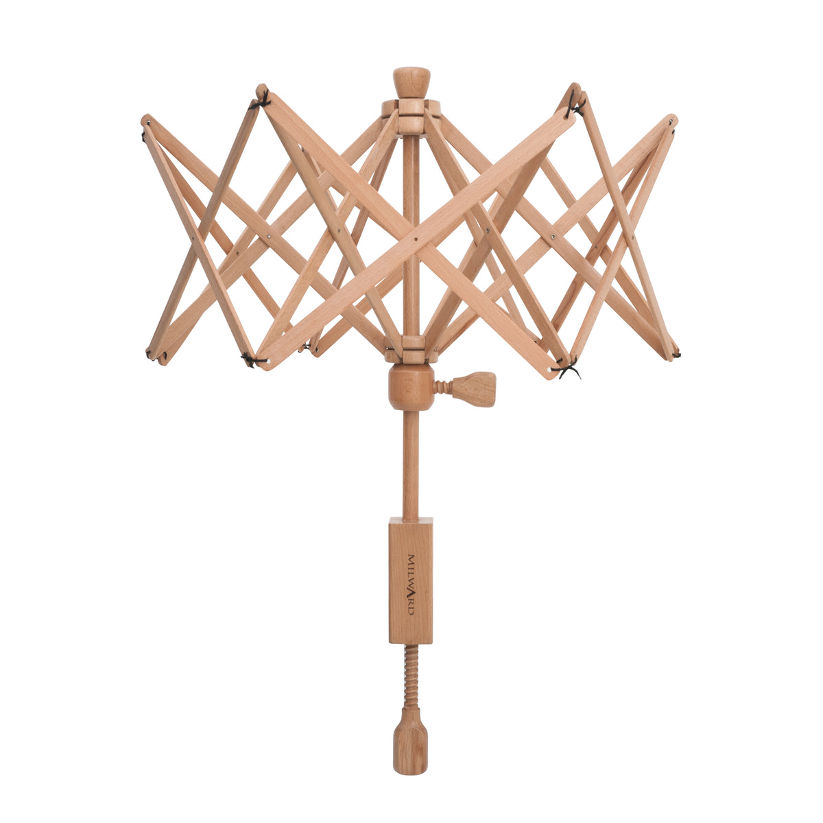 Milward beech wood umbrella swift with table clamp