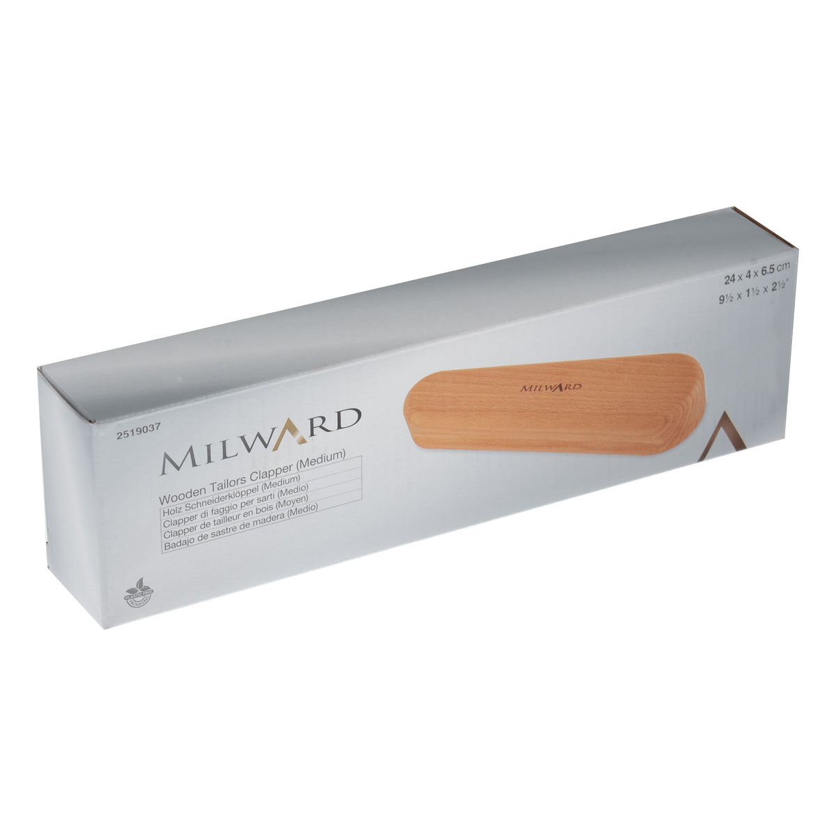 Milward medium wooden tailor's clapper