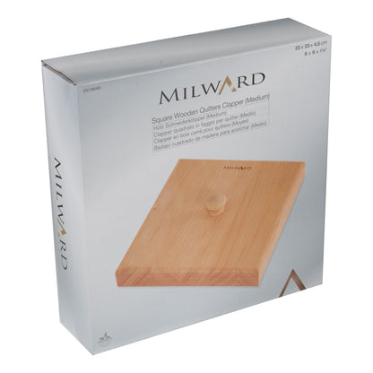Milward 23cm square quilter's clapper