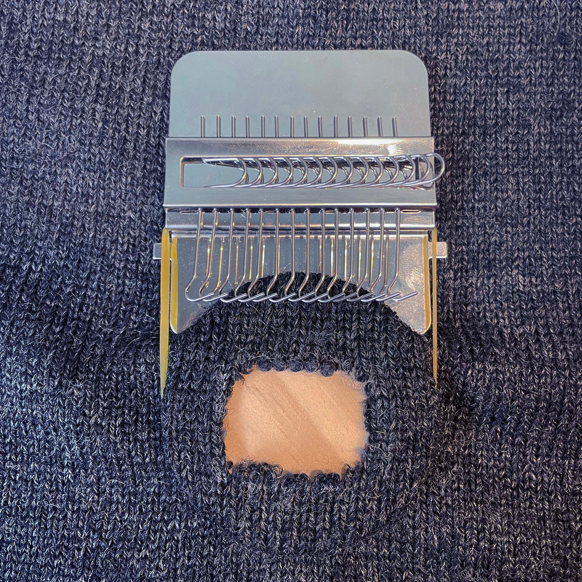 Milward mini mending weaving loom