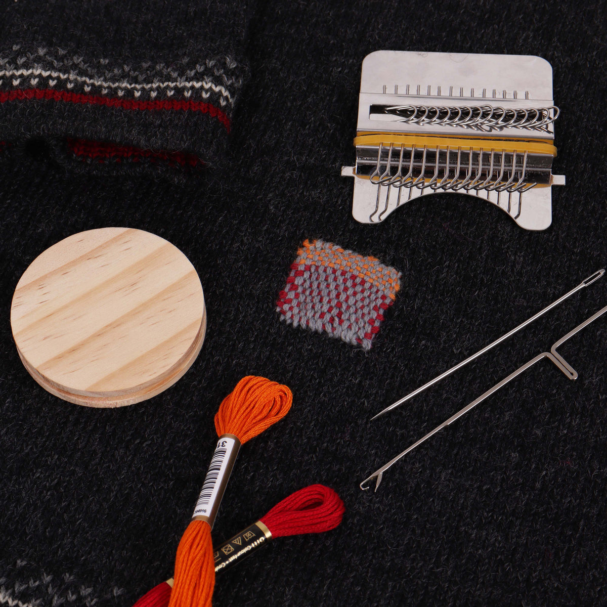 Milward mini mending weaving loom