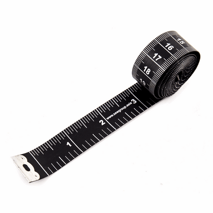 Premium Black Tape Measure - 150cm/60in *Hemline Gold Edition*