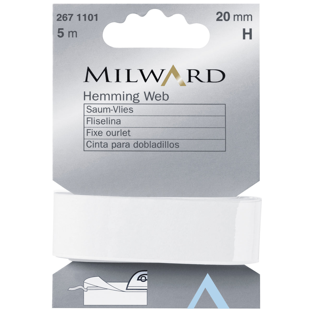 Pack of iron-on hemming web