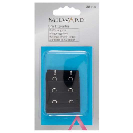 Milward 38mm black bra extender