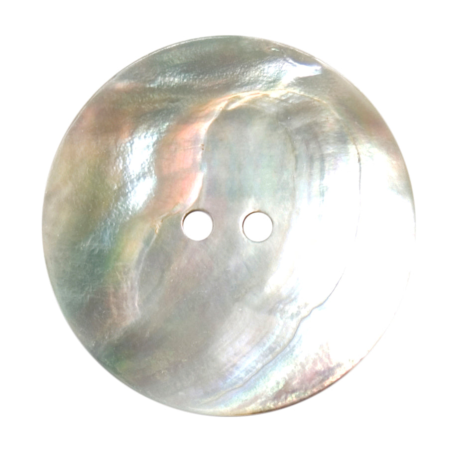 ABC 2 Hole Button 28mm - White Shell
