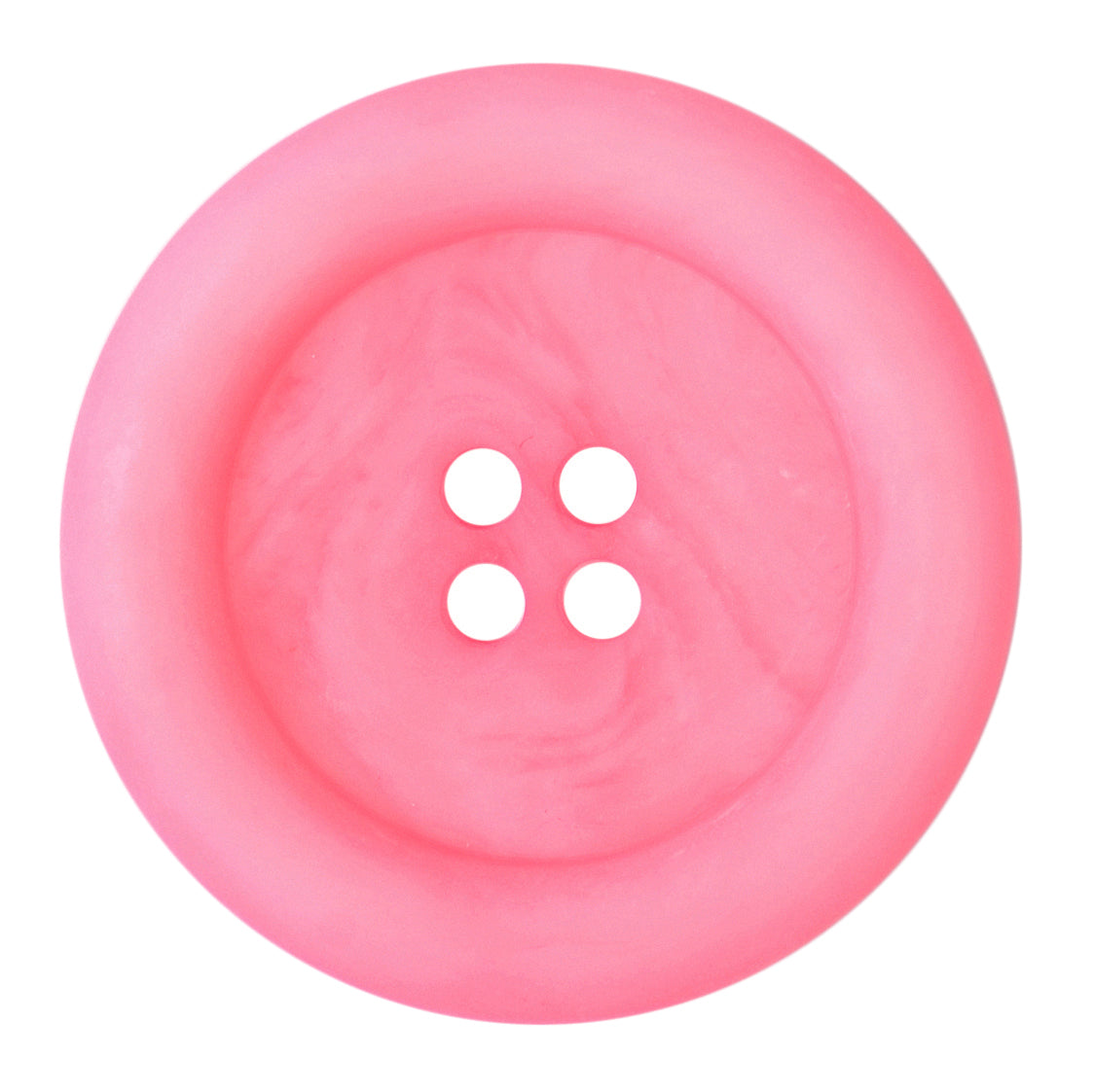 ABC 4 Hole Polyester Button 34mm - Pink