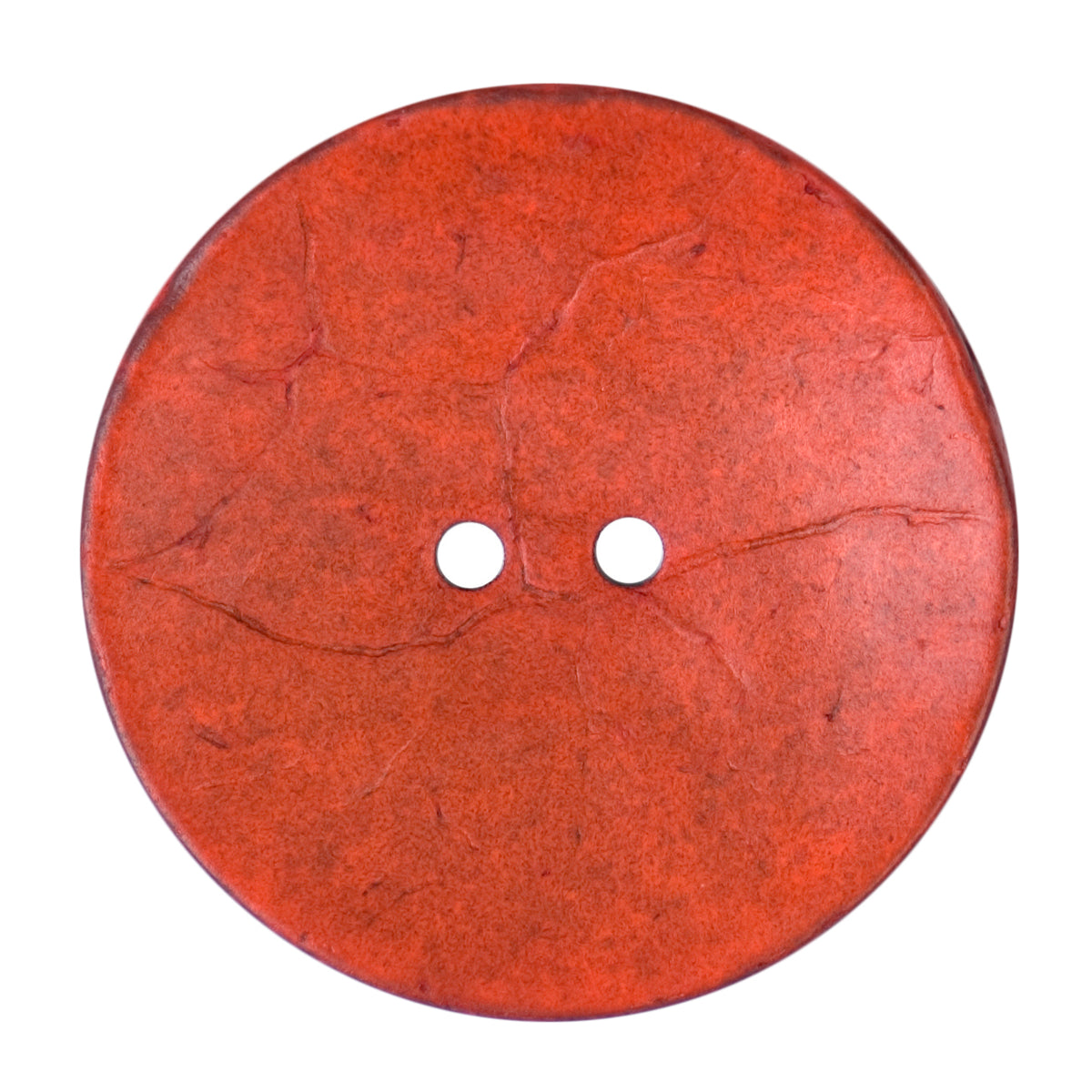 ABC Large Button 40mm - Orange
