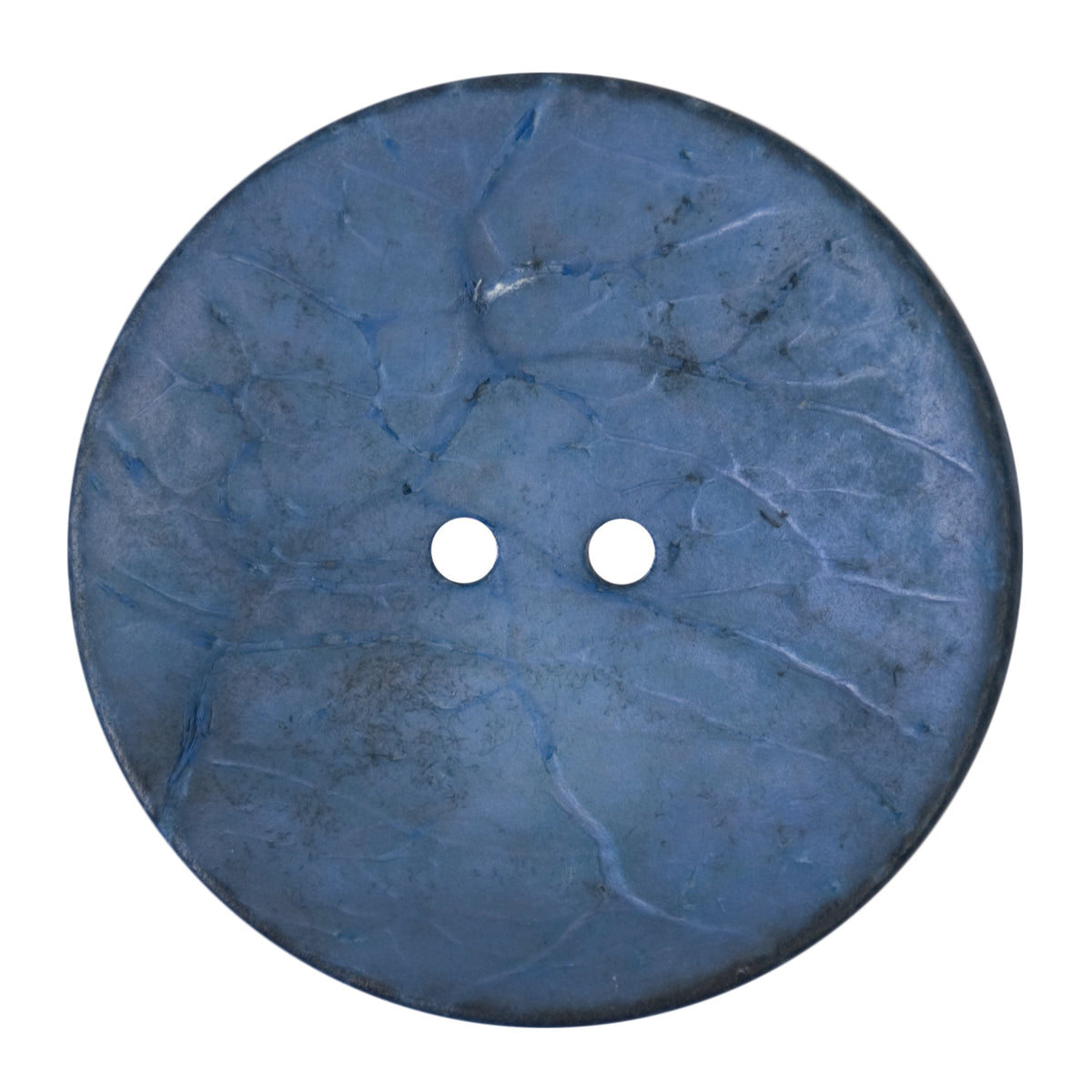 ABC Large Button 40mm - Blue