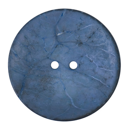 ABC Large Button 40mm - Blue