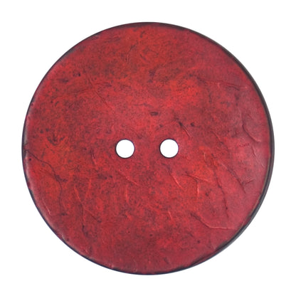 ABC Large Button 40mm - Red