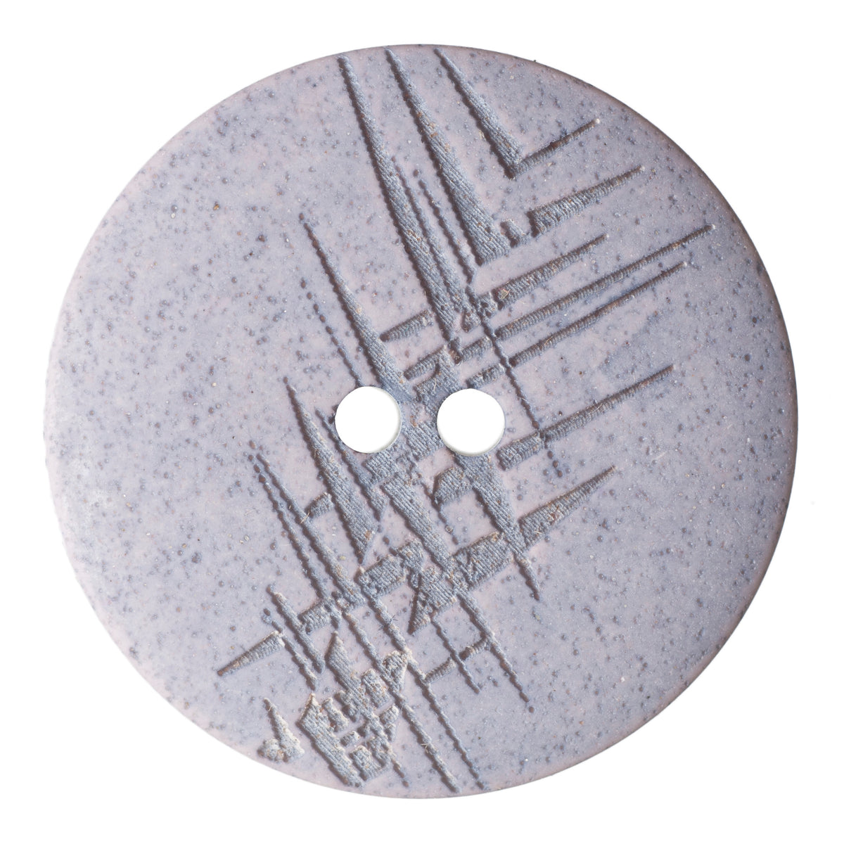 ABC Printed and Engraved Button 28mm - Light Blue 1