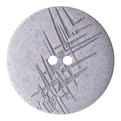 ABC Printed and Engraved Button 28mm - Light Blue 1