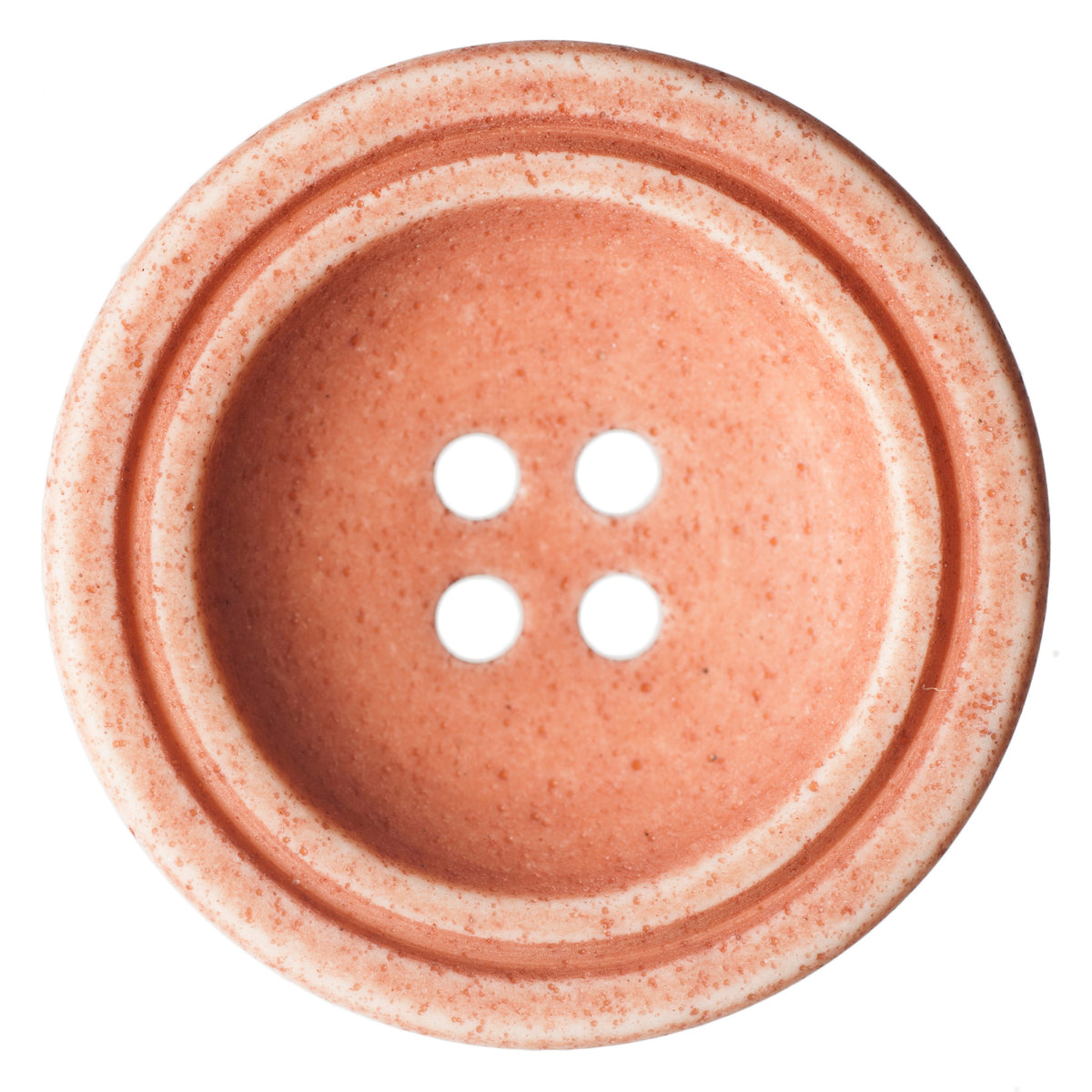 ABC Printed and Engraved Button 28mm - Peach 2