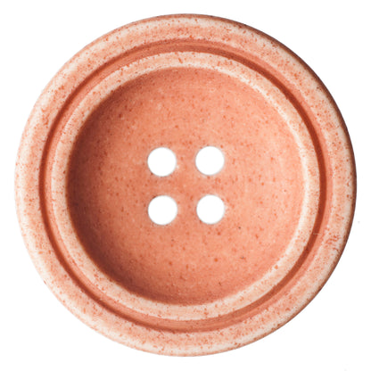 ABC Printed and Engraved Button 28mm - Peach 2