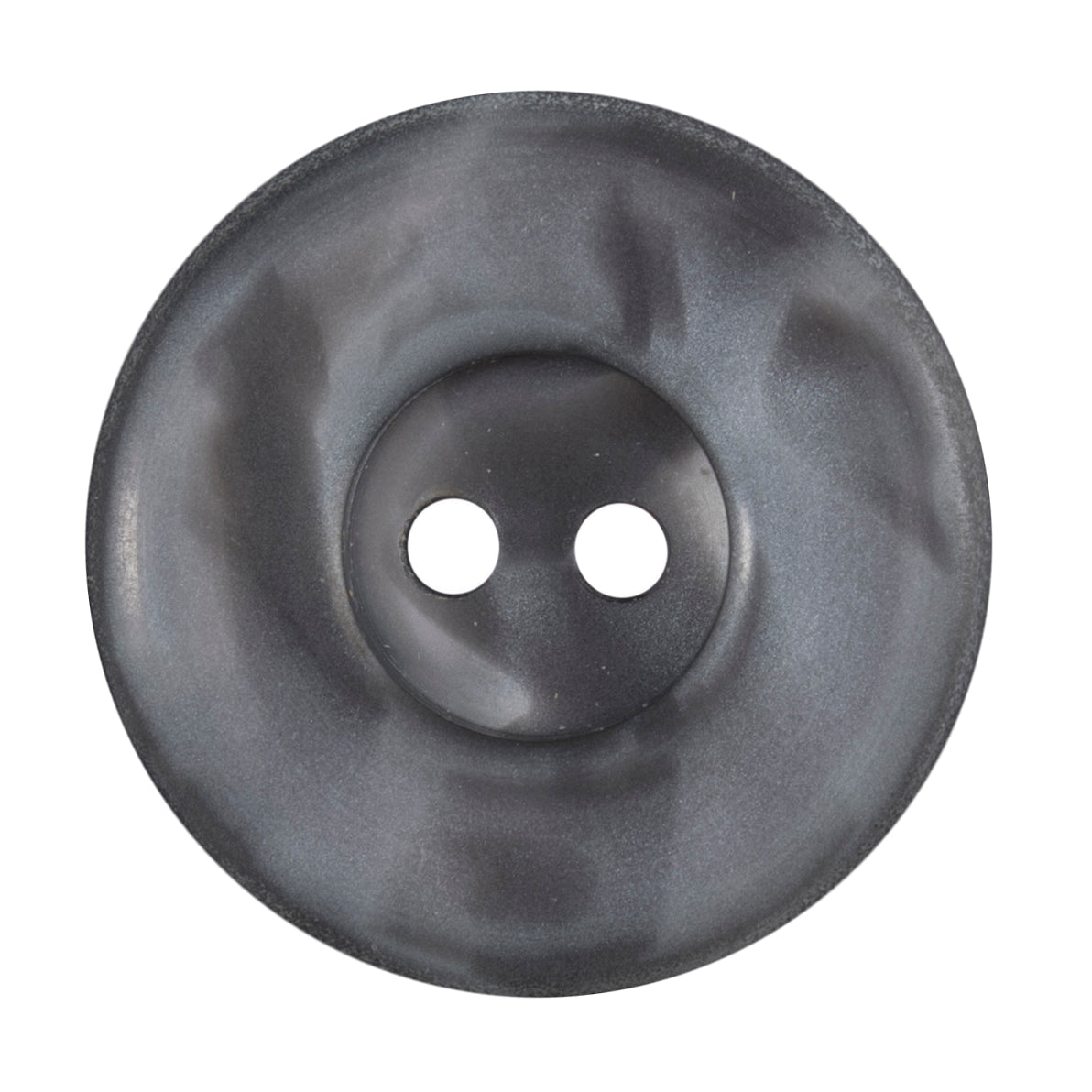 ABC 2 Hole Polyester Button 27.5mm - Grey