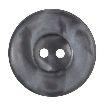 ABC 2 Hole Polyester Button 27.5mm - Grey