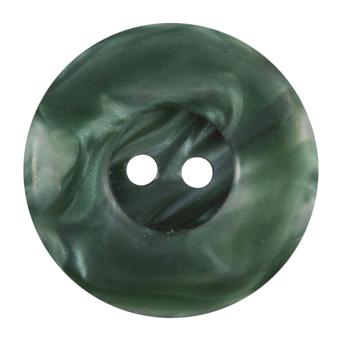 ABC 2 Hole Polyester Button 27.5mm - Green